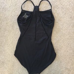 Mirella Black Racerback Dance Leotard